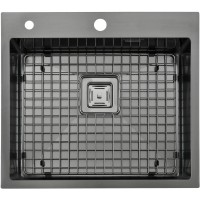Кухонная мойка Fabiano TOP 56 Celldecor Nano Graphite