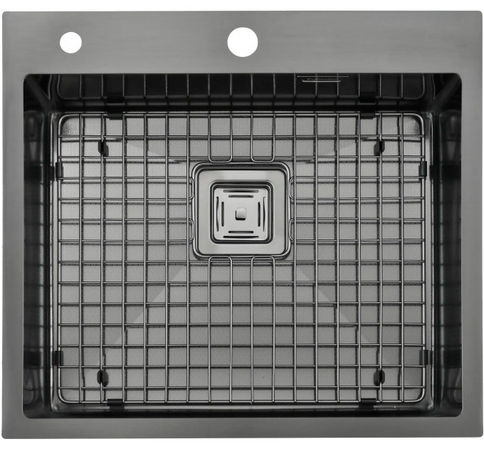 Кухонная мойка Fabiano TOP 56 Celldecor Nano Graphite