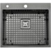 Кухонная мойка Fabiano TOP 56 Celldecor Nano Graphite