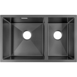 Кухонна мийка Gunter & Hauer Oder 7322 Black (73x45 см) чорний