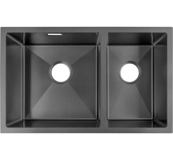 Кухонна мийка Gunter & Hauer Oder 7322 Black (73x45 см) чорний