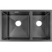 Кухонна мийка Gunter & Hauer Oder 7322 Black (73x45 см) чорний