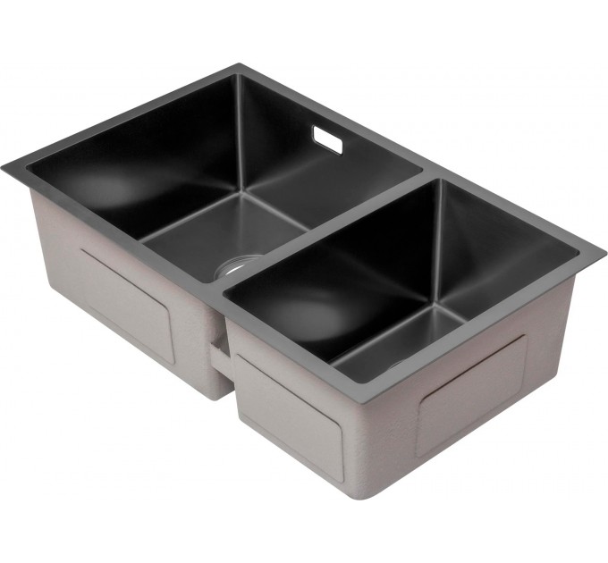 Кухонна мийка Gunter & Hauer Oder 7322 Black (73x45 см) чорний