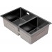Кухонна мийка Gunter & Hauer Oder 7322 Black (73x45 см) чорний