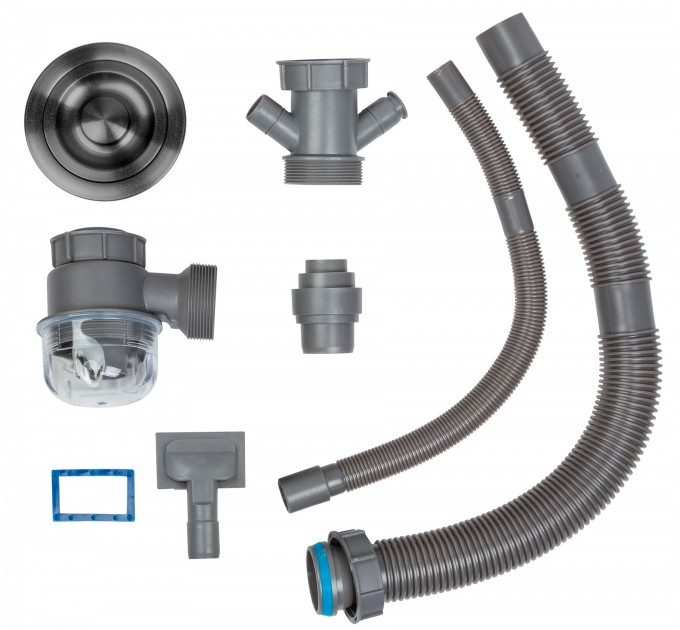 Кухонна мийка Gunter & Hauer Odenbach 7522 Black (75x51 см) чорний