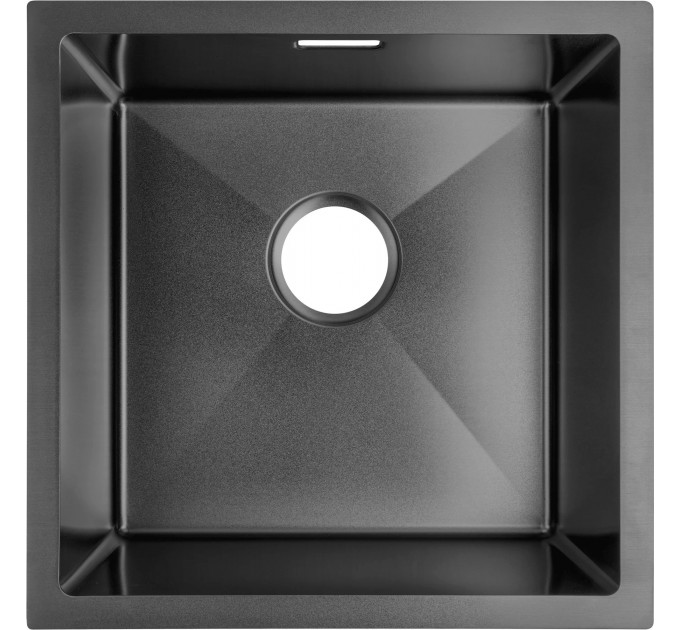 Кухонная мойка Gunter & Hauer Olef 4522 Black (45x45 см) черный