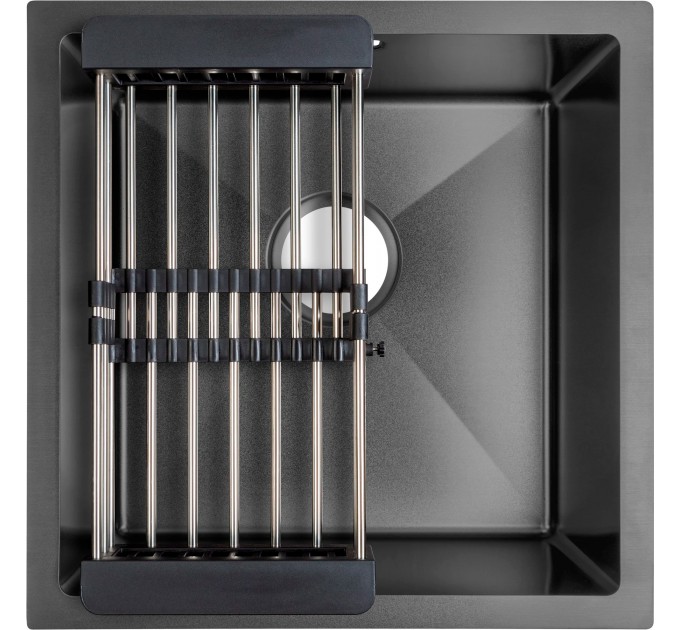 Кухонная мойка Gunter & Hauer Olef 4522 Black (45x45 см) черный