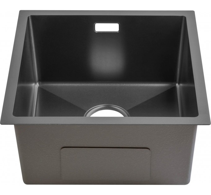 Кухонная мойка Gunter & Hauer Olef 4522 Black (45x45 см) черный