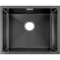 Кухонна мийка Gunter & Hauer Ruwer 5522 Black (55x45 см) чорний Кухонна мийка Gunter & Hauer Ruwer 5522 Black (55x45 см) чорний