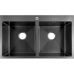 Кухонна мийка Gunter & Hauer Laber 8622 Black (86x51 см) чорний