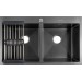 Кухонна мийка Gunter & Hauer Laber 8622 Black (86x51 см) чорний