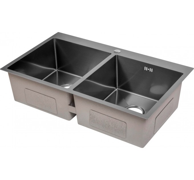 Кухонна мийка Gunter & Hauer Laber 8622 Black (86x51 см) чорний
