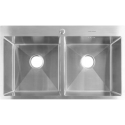 Кухонна мийка Gunter & Hauer Laber 8622 Inox (86x51 см) нержавіюча сталь