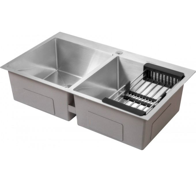 Кухонна мийка Gunter & Hauer Laber 8622 Inox (86x51 см) нержавіюча сталь