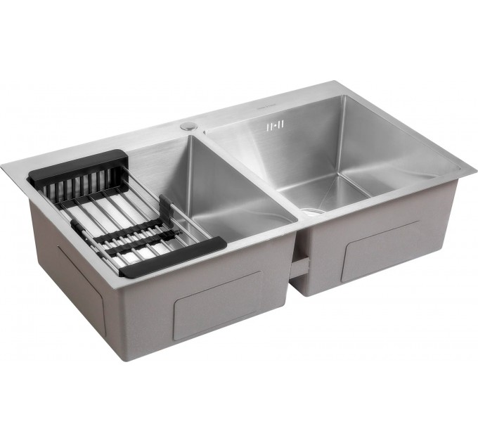 Кухонна мийка Gunter & Hauer Laber 8622 Inox (86x51 см) нержавіюча сталь