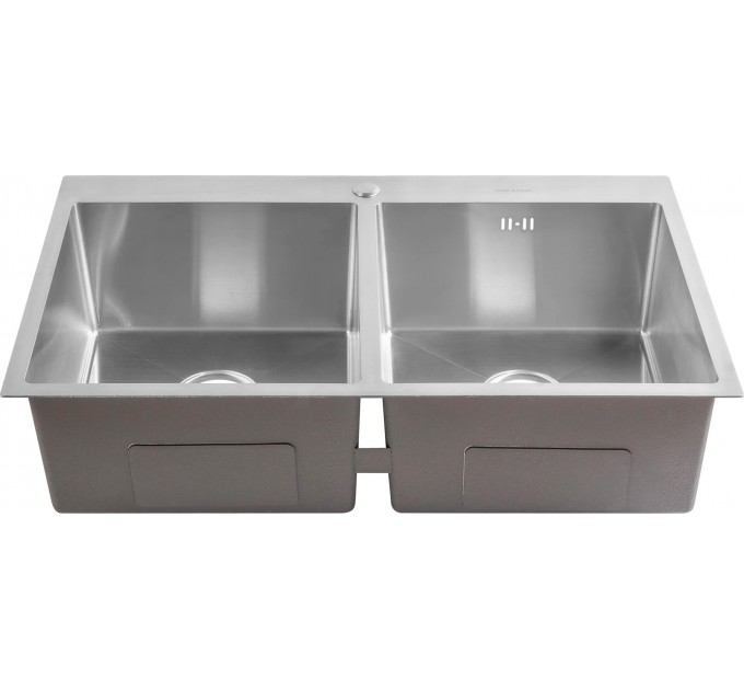Кухонна мийка Gunter & Hauer Laber 8622 Inox (86x51 см) нержавіюча сталь