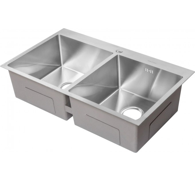 Кухонна мийка Gunter & Hauer Laber 8622 Inox (86x51 см) нержавіюча сталь