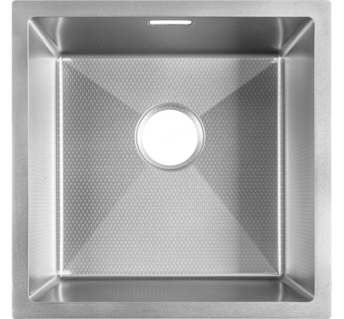 Кухонная мойка Gunter & Hauer Olef 4522 Inox Honey (45x45 см) нержавеющая сталь