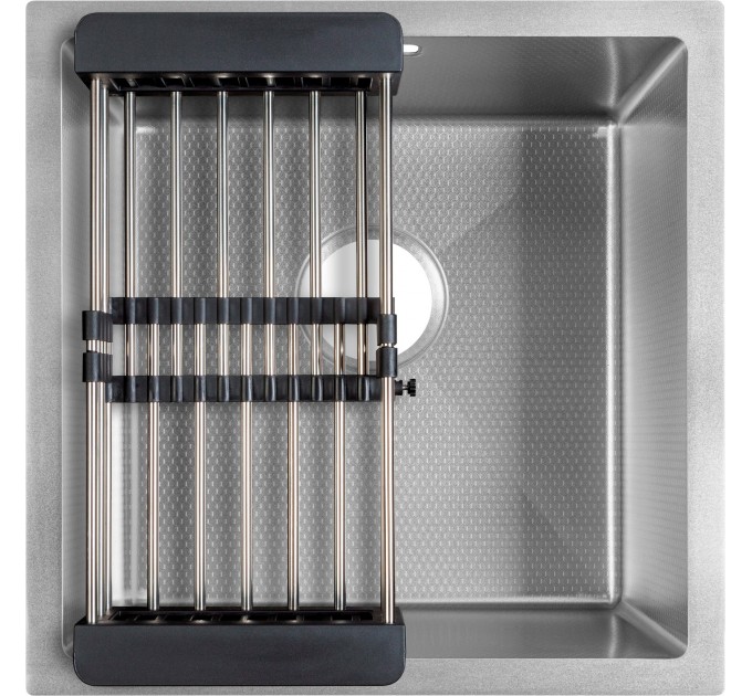 Кухонная мойка Gunter & Hauer Olef 4522 Inox Honey (45x45 см) нержавеющая сталь