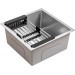 Кухонная мойка Gunter & Hauer Olef 4522 Inox Honey (45x45 см) нержавеющая сталь