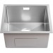 Кухонная мойка Gunter & Hauer Olef 4522 Inox Honey (45x45 см) нержавеющая сталь