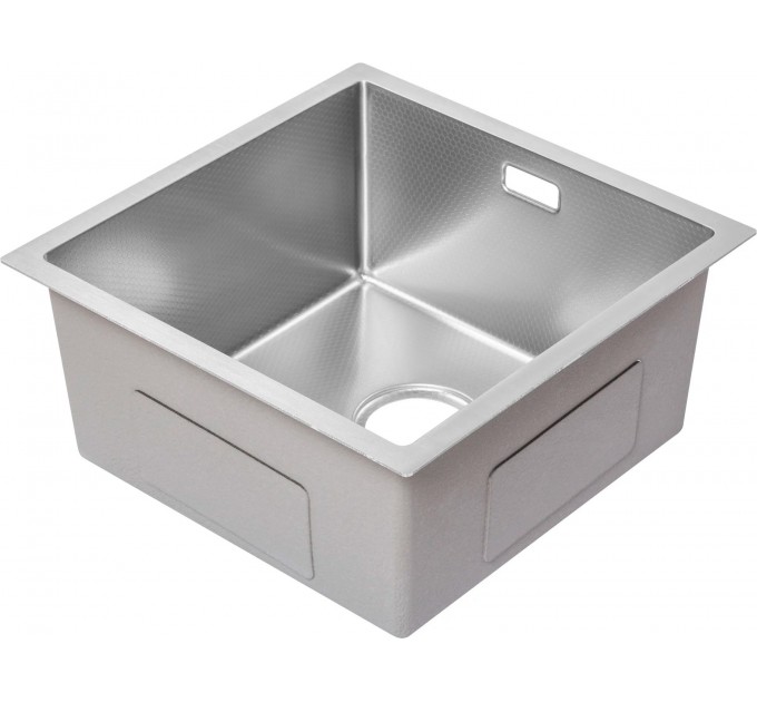 Кухонная мойка Gunter & Hauer Olef 4522 Inox Honey (45x45 см) нержавеющая сталь