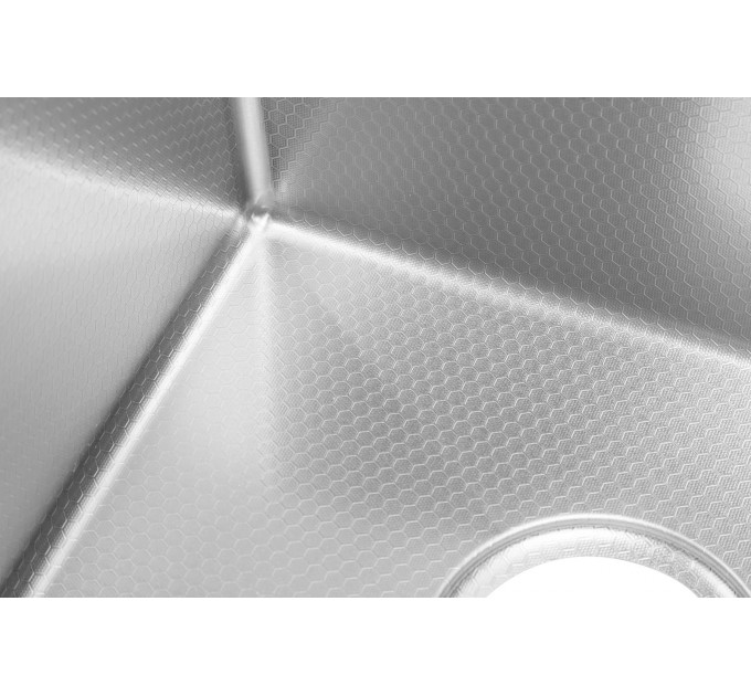 Кухонная мойка Gunter & Hauer Olef 4522 Inox Honey (45x45 см) нержавеющая сталь