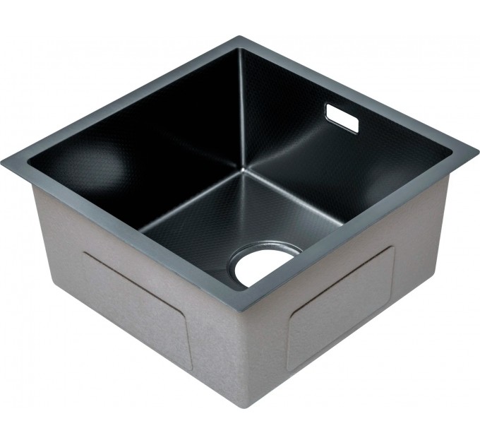 Кухонная мойка Gunter & Hauer Olef 4522 Black Honey (45x45 см) черный