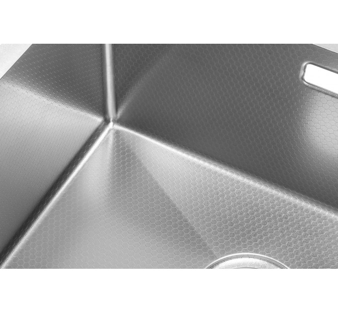 Кухонна мийка Gunter & Hauer Ruwer 5522 Inox Honey (55x45 см) нержавіюча сталь