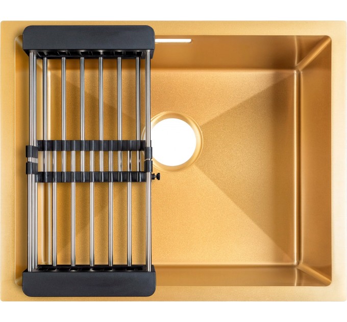 Кухонна мийка Gunter & Hauer Ruwer 5522 Gold (55x45 см) золотий