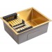 Кухонна мийка Gunter & Hauer Ruwer 5522 Gold (55x45 см) золотий