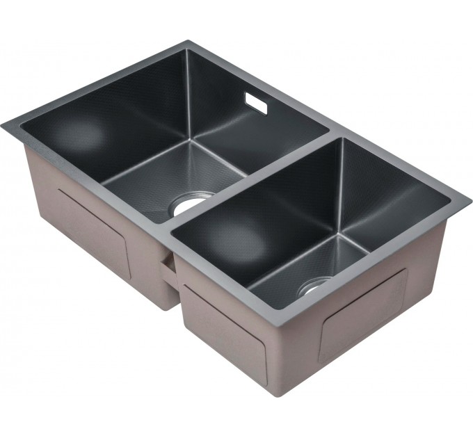 Кухонна мийка Gunter & Hauer Oder 7322 Black Honey (73x45 см) чорний