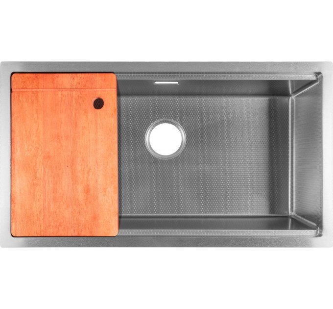 Кухонна мийка Gunter & Hauer Federbach 8022 Inox Honey (80x45 см) нержавіюча сталь