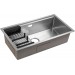 Кухонна мийка Gunter & Hauer Federbach 8022 Inox Honey (80x45 см) нержавіюча сталь