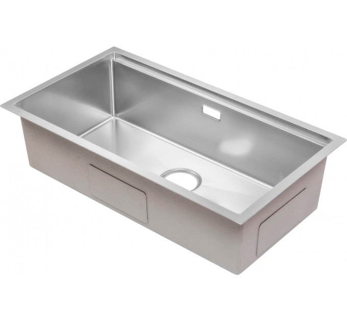 Кухонна мийка Gunter & Hauer Federbach 8022 Inox Honey (80x45 см) нержавіюча сталь