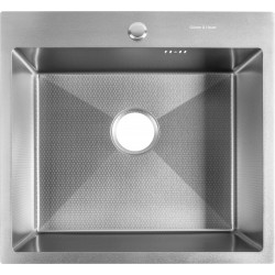 Кухонна мийка Gunter & Hauer Mindel 5522 Inox Honey (55x51 см) нержавіюча сталь