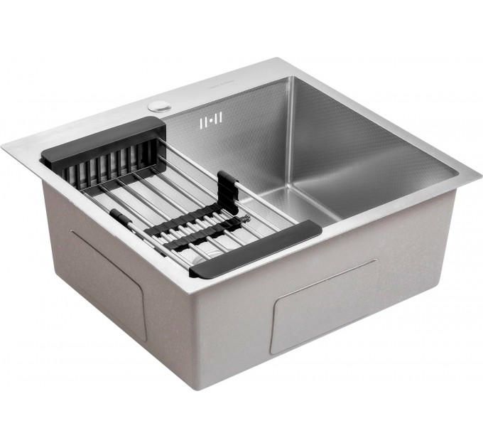 Кухонна мийка Gunter & Hauer Mindel 5522 Inox Honey (55x51 см) нержавіюча сталь