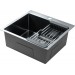 Кухонна мийка Gunter & Hauer Mindel 5522 Black Honey (55x51 см) чорний