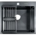 Кухонна мийка Gunter & Hauer Mindel 5522 Black Honey (55x51 см) чорний