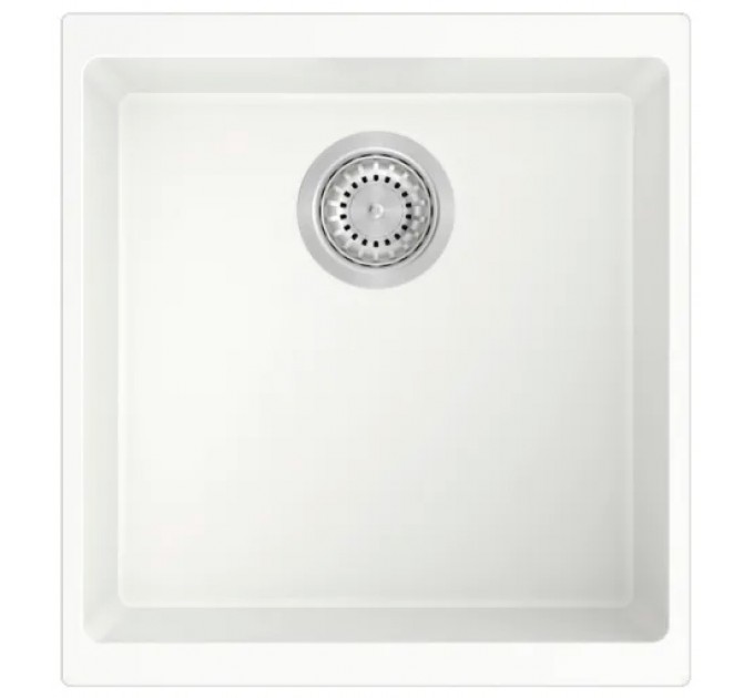 Кухонная мойка Fabiano Navio 43x46 Alpine White