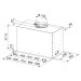 Вытяжка кухонная Franke Box Flush Basic FBFE BK A52 (305.0729.555)