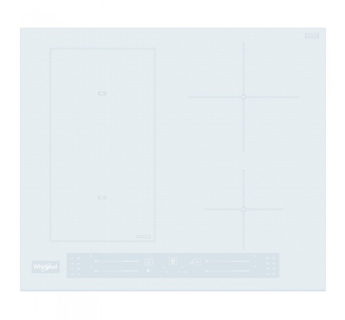 Індукційна варильна поверхня Whirlpool WLS5360BF/W