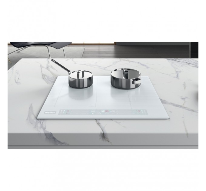 Індукційна варильна поверхня Whirlpool WLS5360BF/W