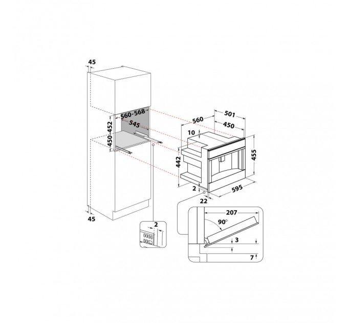 Вбудована кавоварка Whirlpool W11 CM145