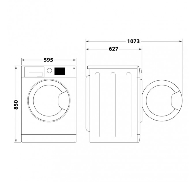 Пральна машина Whirlpool FFB 9448 BV UA