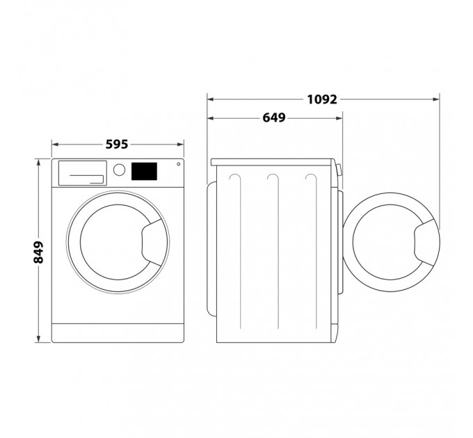 Сушильна машина Whirlpool FFT M22 9X2B UA