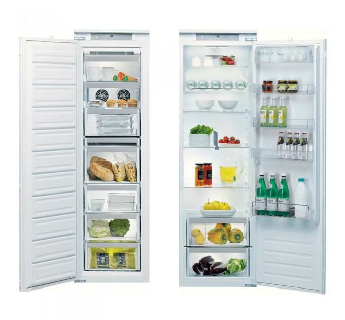 Комплект Вбудований холодильник Whirlpool (ARG 18082 A++) + Вбудована морозильна камера Whirlpool (AFB 1840 A+)