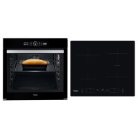 Комплект Електрична духова шафа Whirlpool (AKZM8420NB) + Індукційна варильна поверхня Whirlpool (WBB8360NE)
