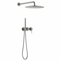 Душовий комплект Blue Water Boston BOS-ZKP.350 Графіт (Gun metal) Душовий комплект Blue Water Boston BOS-ZKP.350 Графіт (Gun metal)