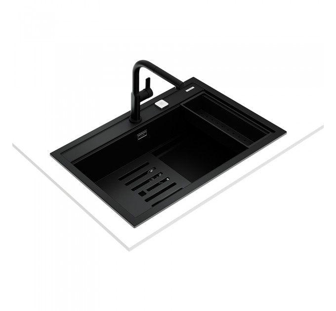 Кухонна мийка Teka NOVA 80 WS-TG 1B (115230057) чорний